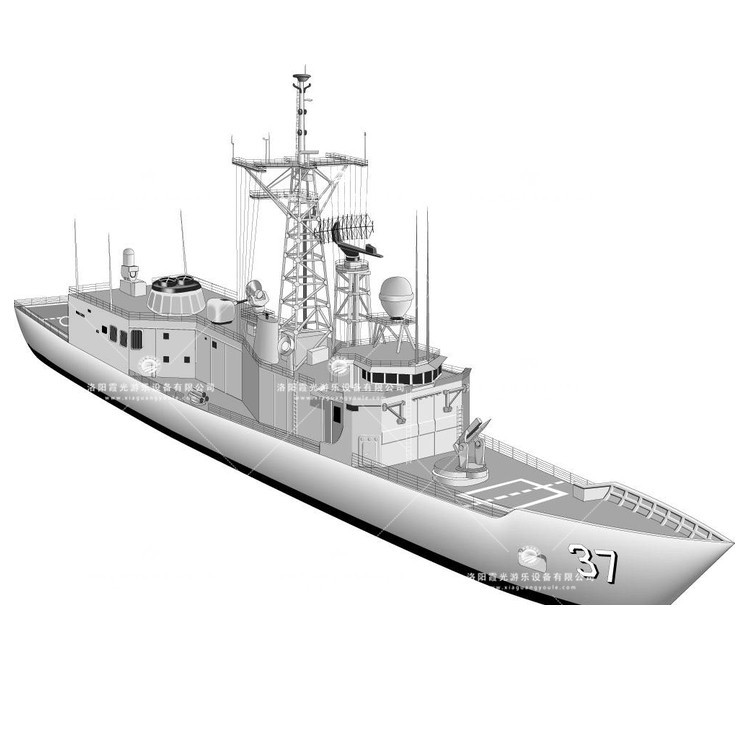 黄山充气侦查船模型